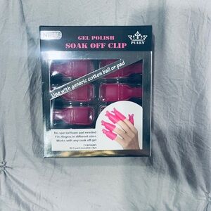 Gel Polish Soak off clips